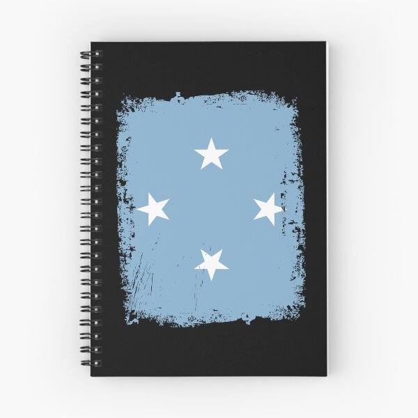 Item preview, Micronesia Flag Distressed designed and sold by rafaeltto.