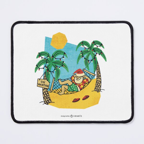 Item preview, santa-in-the-beach-psd designed and sold by JAMALSTORE92.