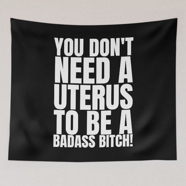 Item preview, I'm a Badass Bitch, Hysterectomy, Uterus, Uterus Cancer, Fibroids, Hysterectomy Surgery  designed and sold by AmputTee.