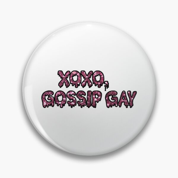 Item preview, xoxo, Gossip Gay   designed and sold by NeonForYo.