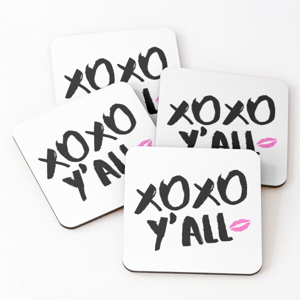 Item preview, XOXO Y_all, saying girl gift   designed and sold by NeonForYo.