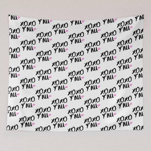 Item preview, XOXO Y_all, saying girl gift   designed and sold by NeonForYo.