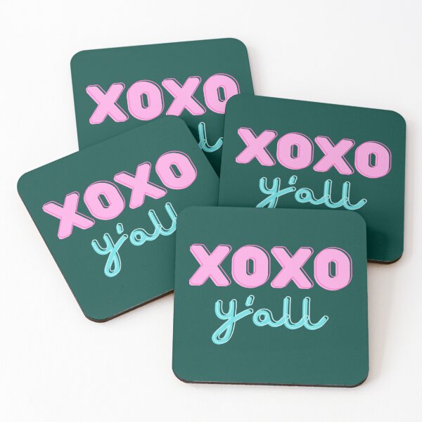 Item preview, XOXO Y_all Love saying girly gift    designed and sold by NeonForYo.