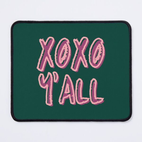 Item preview, XOXO Y_all Love Quote girly gift designed and sold by NeonForYo.