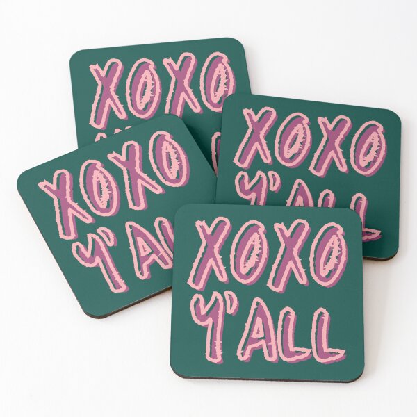 Item preview, XOXO Y_all Love Quote girly gift   designed and sold by NeonForYo.