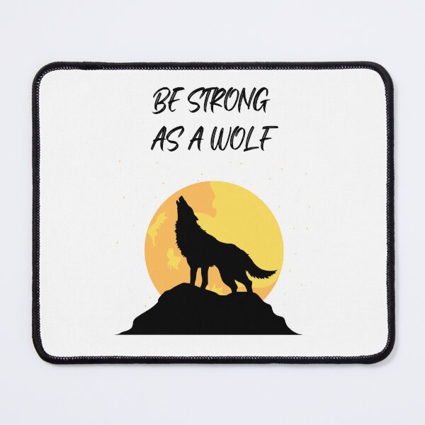 Item preview, Be strong as a wolf designed and sold by BritishFashion.