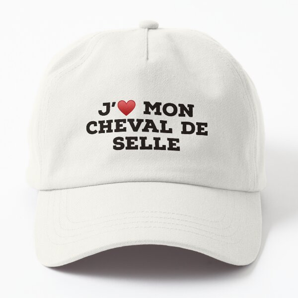 Aperçu de l'œuvre J'adore mon cheval de selle créée et vendue par Yviemakes.
