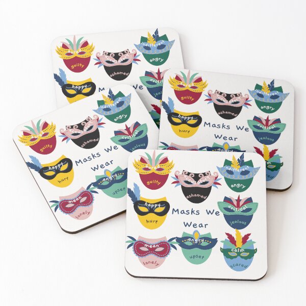 Item preview, Masks We Wear designed and sold by Grace Huntley.