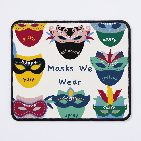 Item preview, Masks We Wear designed and sold by Grace Huntley.