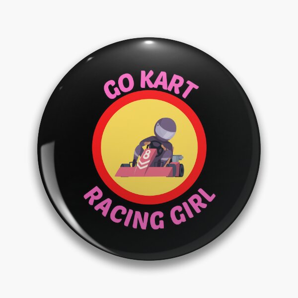 Artikelvorschau, Go Kart Racing Girl - Kartrennen entworfen und verkauft von shopaminute.