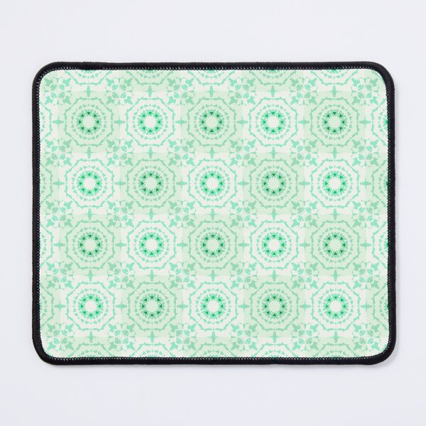 Item preview, Calming Green Moroccan Tile Geometric Star Pattern - A Pretty Design for a Baby Nursery or Country Cottage designed and sold by PatternPerfect.