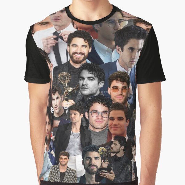 Item preview, darren criss photo collage designed and sold by T-shirtakStore.