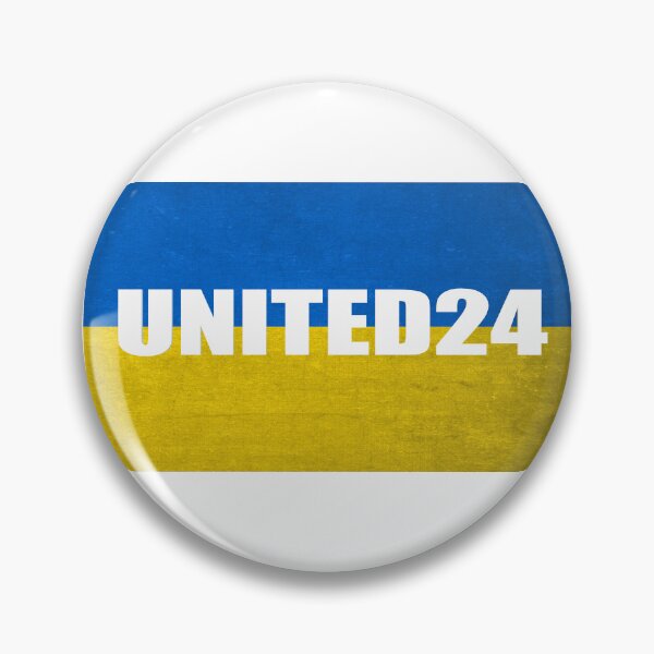 Item preview, Ukraine Flag - United24 designed and sold by Hunnybugs.