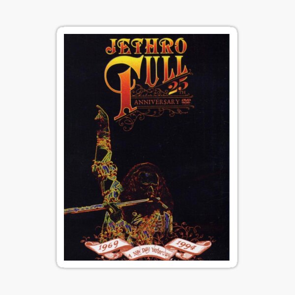 "jethro tull" Sticker for Sale by jihanlaaroussi | Redbubble