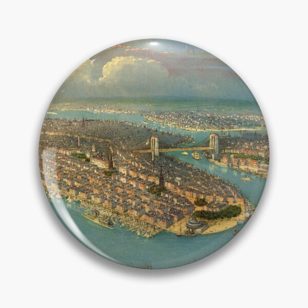 Item preview, New York City (c1880) designed and sold by allhistory.