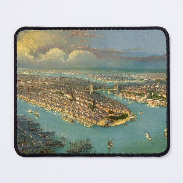Item preview, New York City (c1880) designed and sold by allhistory.
