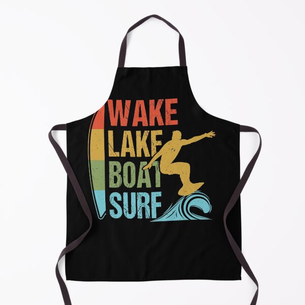 Item preview, Wake Lake Boat Surf Funny designed and sold by NgocCong.