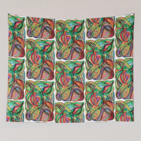 Item preview, relaxation, lines, waves, multicolored, pencils, drawing, bebicervin designed and sold by BebiCervin.