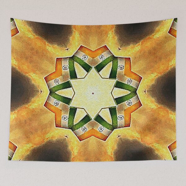 Item preview, .ABSTRACT PAINTING INDIAN FLAG LOTUS FLOWER INDEPENDENCE DAY CELEBRATIONS. designed and sold by Ralek.