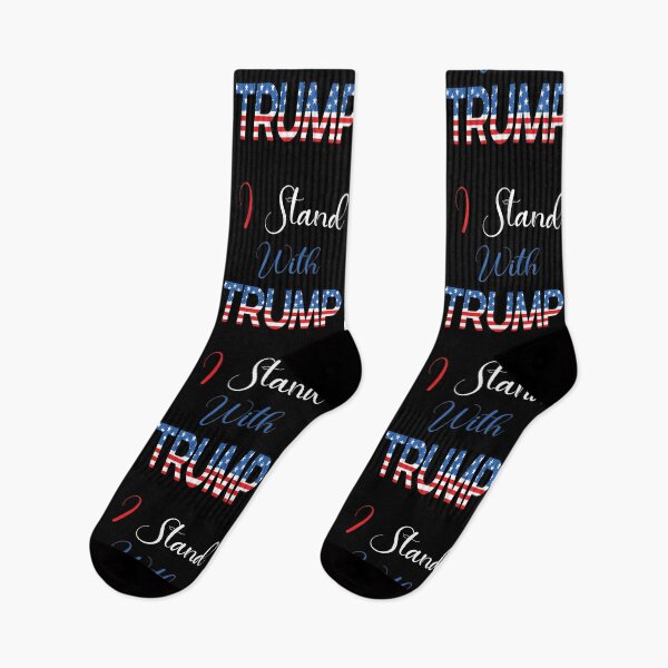 Item preview, I Stand With Trump Red White & Blue-Republican Politics designed and sold by 69Designs-MP.