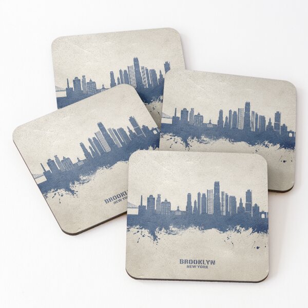 Item preview, Brooklyn New York Skyline designed and sold by ArtPrints.