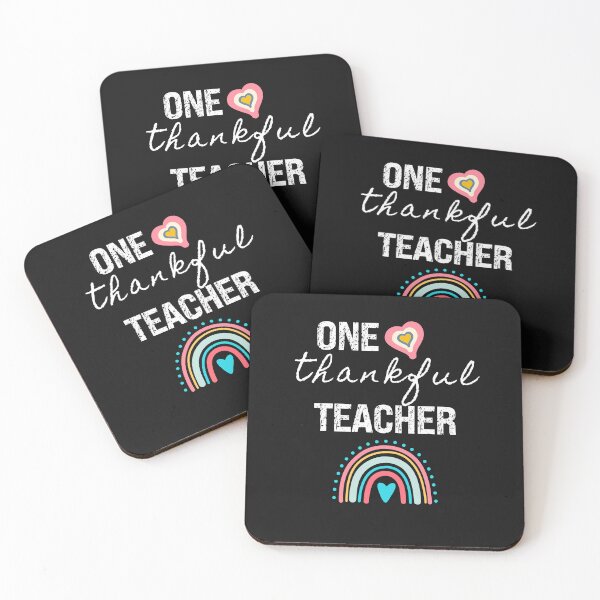 Item preview, One Thankfull Teacher boho design for Back to School designed and sold by Lumia Creations.