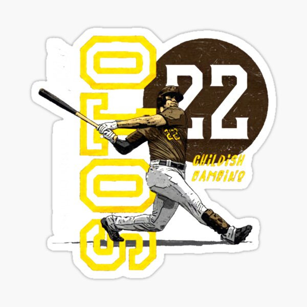 Juan Soto Padres Sticker for Sale by HailieCherry