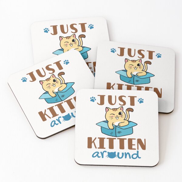 Item preview, Just Kitten Around Cute Cat Lover designed and sold by jaygo.