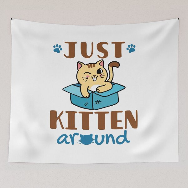 Item preview, Just Kitten Around Cute Cat Lover designed and sold by jaygo.