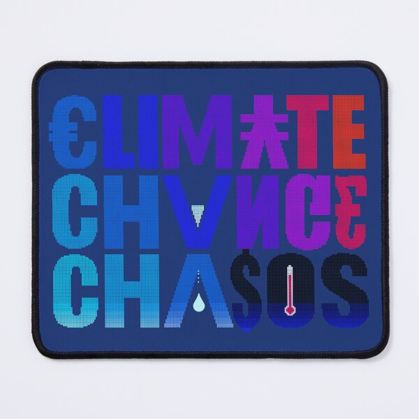 Item preview, Climate Change Chaos SOS designed and sold by MarkArtDesignUK.