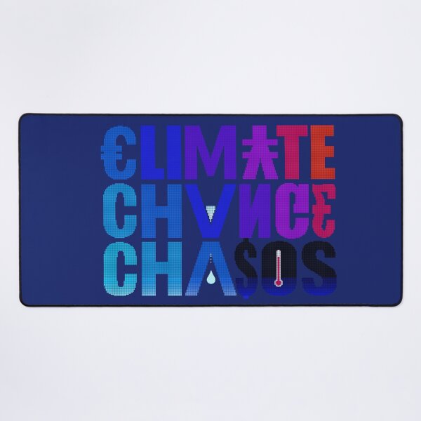 Item preview, Climate Change Chaos SOS designed and sold by MarkArtDesignUK.