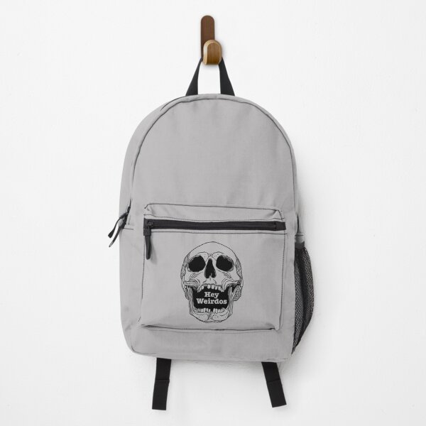 Item preview, Morbid Podcast. Hey Weirdos skull designed and sold by Diegoedwards.