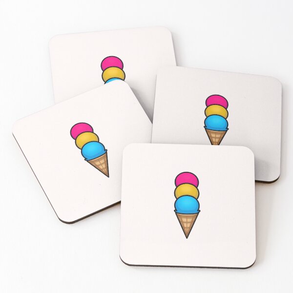 Item preview, Pansexual (Pan) Flag Ice Cream designed and sold by PlayfullyPride.