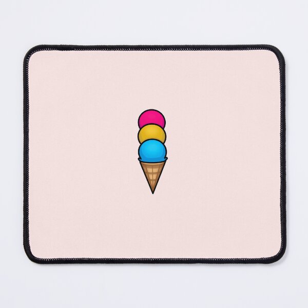 Item preview, Pansexual (Pan) Flag Ice Cream designed and sold by PlayfullyPride.