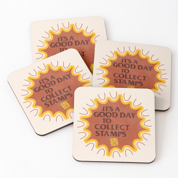 Item preview, It's a Good Day to Collect Stamps designed and sold by ourkid.