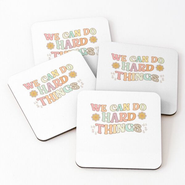 Item preview, We Can Do Hard-Things Teacher Back to School  designed and sold by worldmodi.