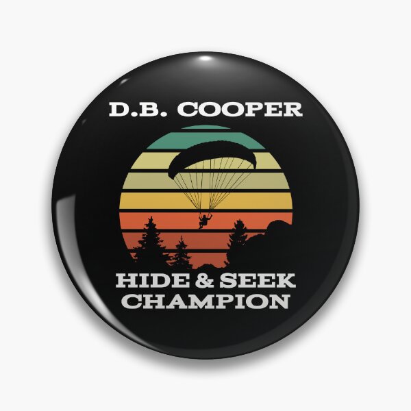 Item preview, D.B. Cooper Hide & Seek Champion  designed and sold by The Jackalope.