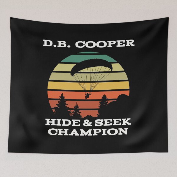 Item preview, D.B. Cooper Hide & Seek Champion  designed and sold by The Jackalope.