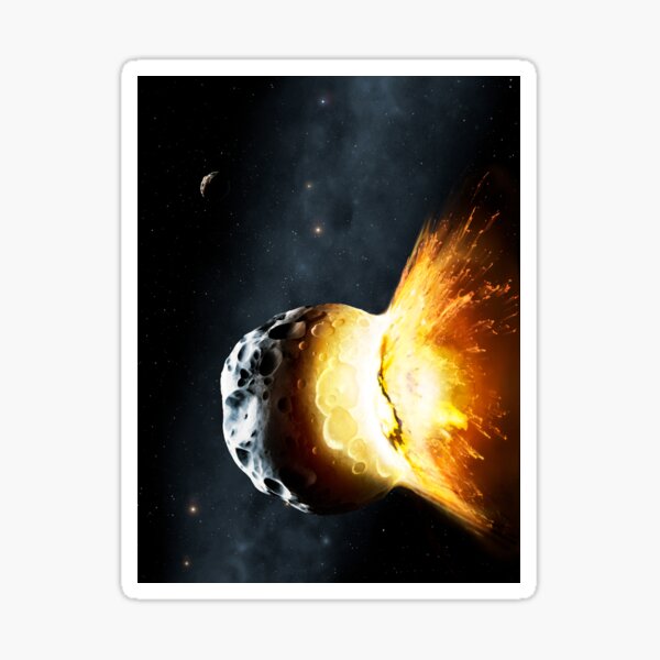 Item preview, Asteroid Collision - V1 designed and sold by magarlick.