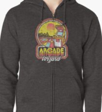 Arcade Wizard Zipped Hoodie