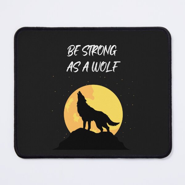 Item preview, Be strong as a wolf designed and sold by BritishFashion.