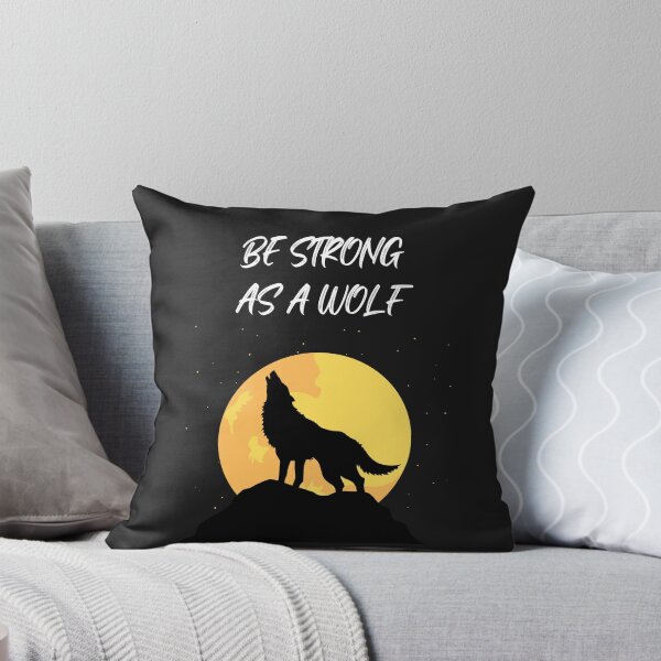 Item preview, Be strong as a wolf designed and sold by BritishFashion.