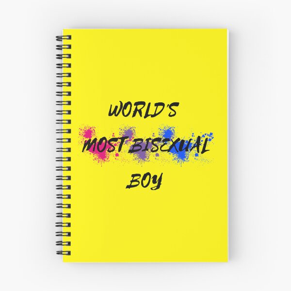 Item preview, World's Most Bisexual Boy Bi Flag Color Splash For Young Proud Bisexuals In Yellow designed and sold by LuckyKermit.