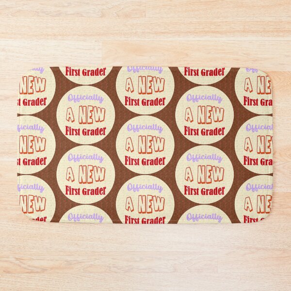 Item preview, Officially A New First Grader Back to School designed and sold by captainpeter.