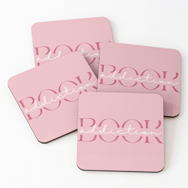 Item preview, Book Addiction (pink) designed and sold by foreverfictionl.