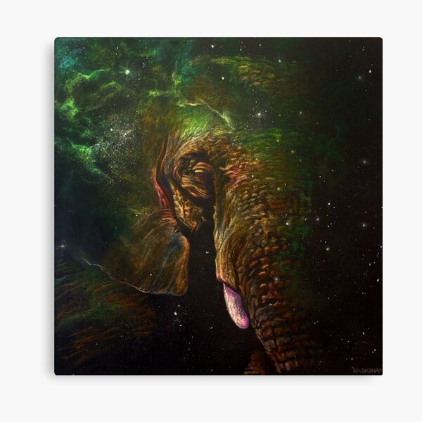 Elephant Nebula Canvas Print