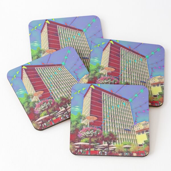 Item preview, view from the center of essen , germany fantastic buildings designed and sold by Shubatdesigns.