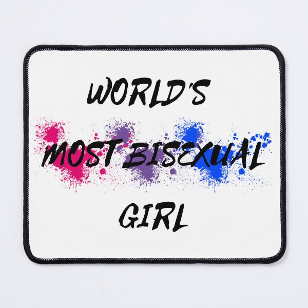 Item preview, World's Most Bisexual Girl designed and sold by LuckyKermit.