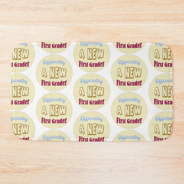 Item preview, Officially A New First Grader Back to School designed and sold by captainpeter.