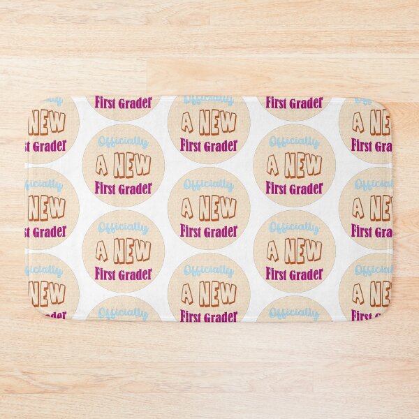 Item preview, Officially A New First Grader Back to School designed and sold by captainpeter.